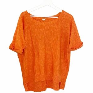 Eileen Fisher Drop Shoulder Organic Cotton Top